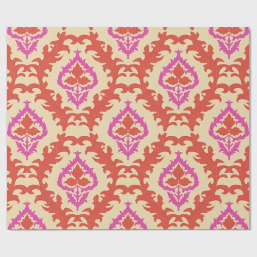 Nahtlose Ziermuster mit traditioneller Mitte Geschenkpapier (Flach)