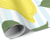 Nahtlose Zitrusfrüchte Vintag Geschenkpapier (Rolleneckpunkt)