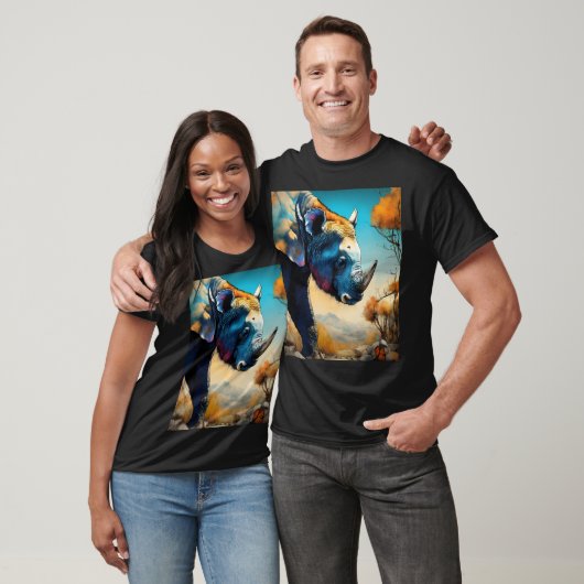 Nahtlose Zusammensetzung: Minimalistischer Surreal T-Shirt (Unisex)