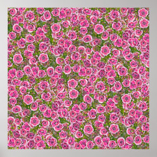 nahtloser abstrakter Hintergrund, Stoffstrom in Fa Poster