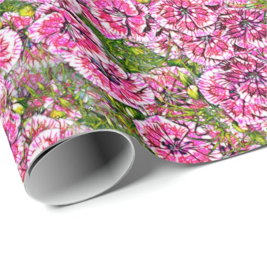 nahtloser abstrakter Hintergrund. Textilfabrik Geschenkpapier (Rolleneckpunkt)