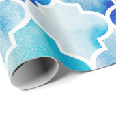 Nahtloser Aquarellhintergrund. Schöne Handtrommel Geschenkpapier (Rolleneckpunkt)