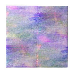 nahtloser blauer, rosa Hintergrund gelbe Aquarell Fliese