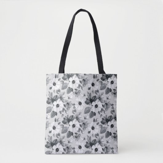 Nahtloser blumengeschmückter Hintergrund mit schön Tasche (Vorderseite)