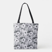Nahtloser blumengeschmückter Hintergrund mit schön Tasche (Rückseite)