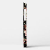 Nahtloser floraler Hintergrund: Blume Muster. Case-Mate iPhone Hülle (Rückseite / Links)