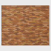 Nahtloser Hintergrund einer alten Ziegelwand mit V Geschenkpapier (Flach)
