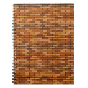 Nahtloser Hintergrund einer alten Ziegelwand mit V Notizblock