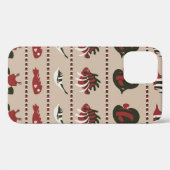 Nahtloser Hintergrund mit Meereslebewesen - Krabbe Case-Mate iPhone Hülle (Rückseite (Horizontal))