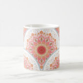 Nahtloser Hintergrund mit rundem Dekor. Orienta Kaffeetasse (Mittel)