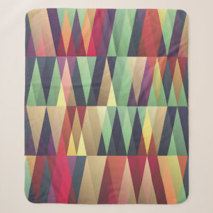 Nahtloser Hintergrund mit vielen Trianglesstreet, Sherpadecke
