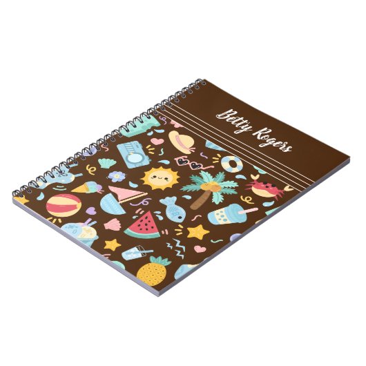 nahtloser Hintergrund Notizblock (Linke Seite)