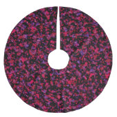 Nahtloser Marmorgranit abstrakt modernes Muster pr Polyester Weihnachtsbaumdecke (Vorderseite)