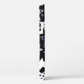 Nahtloser Musterhintergrund mit stilisierter Stars Case-Mate iPhone Hülle (Rückseite / Rechts)