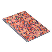 Nahtloser Pisley: Vintages Musterdesign. Notizblock (Rechte Seite)