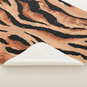 Nahtloser Tiger, Leopardenmuster Sherpadecke (3/4)
