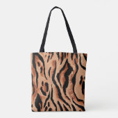 Nahtloser Tiger, Leopardenmuster Tasche (Rückseite)