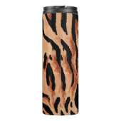Nahtloser Tiger, Leopardenmuster Thermosbecher (Rückseite)