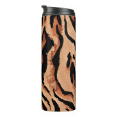 Nahtloser Tiger, Leopardenmuster Thermosbecher (Nach rechts gedreht)
