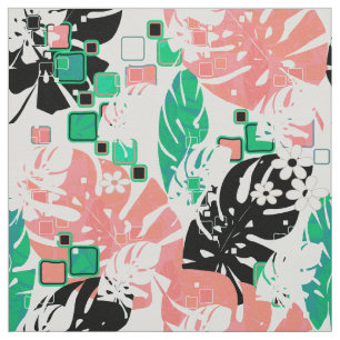 Nahtloser tropischer Dschungel abstrakte moderne B Stoff