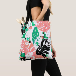 Nahtloser tropischer Dschungel abstrakte moderne B Tasche