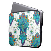 Nahtloser Vintager Hintergrund mit orientalischem  Laptopschutzhülle (Vorderseite Links)