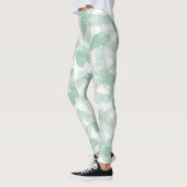 Nahtloser Winter Weihnachtskiefernbaum pa Leggings (Links)