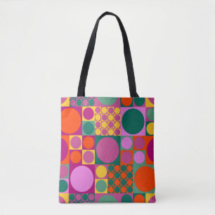 Nahtloses abstraktes geometrisches Hintergrundmust Tasche
