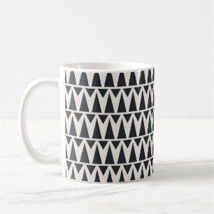 Nahtloses abstraktes geometrisches modernes Muster Kaffeetasse