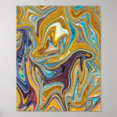 Nahtloses abstraktes Muster Poster (Vorne)