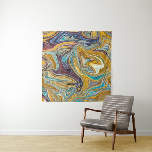 Nahtloses abstraktes Muster Wandteppich (Beispiel (Horizontal))