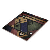 Nahtloses afrikanisches Ethno-Muster Fliese (Seite)