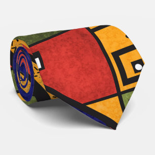 Nahtloses afrikanisches Ethno-Muster Krawatte