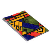 Nahtloses afrikanisches Ethno-Muster Notizblock (Rechte Seite)