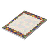 Nahtloses afrikanisches Ethno-Muster Notizblock (Rotiert)