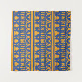Nahtloses afrikanisches Muster Wandteppich (Vorderseite (Horizontal))