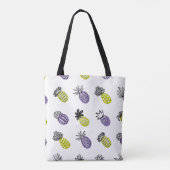 Nahtloses Ananas-Muster Tasche (Rückseite)