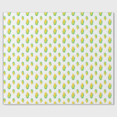 Nahtloses Aquarellmuster mit Maiskopf Geschenkpapier (Flach)