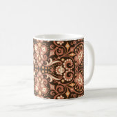 Nahtloses arabisches Muster. Art-Deco-Stil Kaffeetasse (VorderseiteRechts)