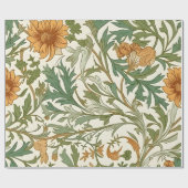 Nahtloses Arts-and-Crafts-Muster Geschenkpapier (Flach)