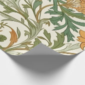 Nahtloses Arts-and-Crafts-Muster Geschenkpapier (Ecke)