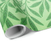 Nahtloses Bamboo-Leaf-Wrapping Paper Geschenkpapier (Rolleneckpunkt)
