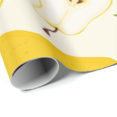 Nahtloses Birnenmuster. Unterschiedliche Birnen, g Geschenkpapier (Rolleneckpunkt)