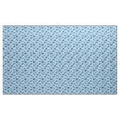 Nahtloses blaues Dekormuster mit Fisch Stoff (Yard (91,4 cm))