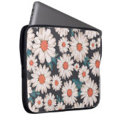 Nahtloses Blossom Daisy Blume Muster Laptopschutzhülle (Vorne Rechts)