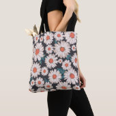 Nahtloses Blossom Daisy Blume Muster Tasche (Von Nahem)