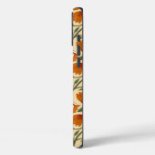 Nahtloses Blumenmuster auf beigem Hintergrund Case-Mate iPhone Hülle (Rückseite / Links)