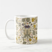 Nahtloses Blumenmuster im Stil von William Morris Kaffeetasse (Links)
