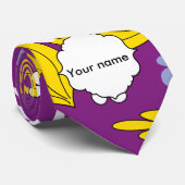 Nahtloses Blumenmuster Krawatte (Gerollt)