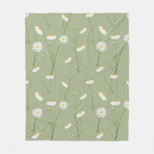Nahtloses Blumenmuster mit Kosmos flo Fleecedecke